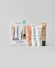 MÁDARA Organic Skincare sos care skin soothing routine medium A0035 product photo on plain background.