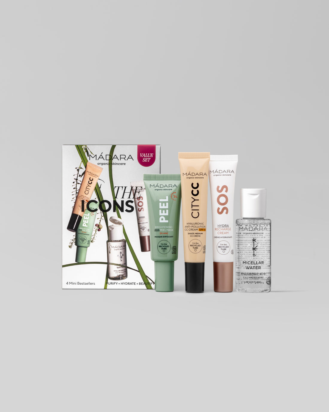 MÁDARA Organic Skincare the icons medium A0033 product photo on plain background.
