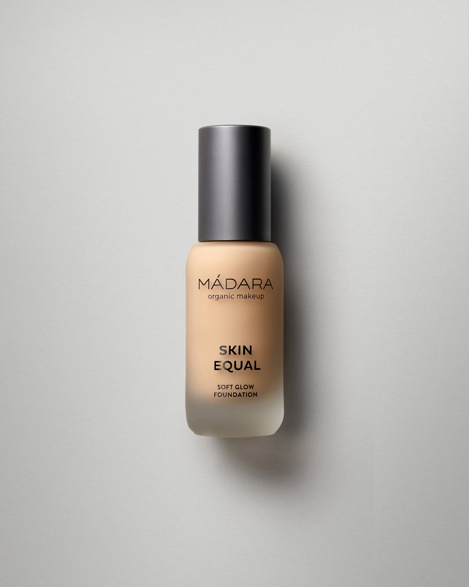 MÁDARA Organic Skincare soft glow foundation sand A6057 foundation product photo on plain background.
