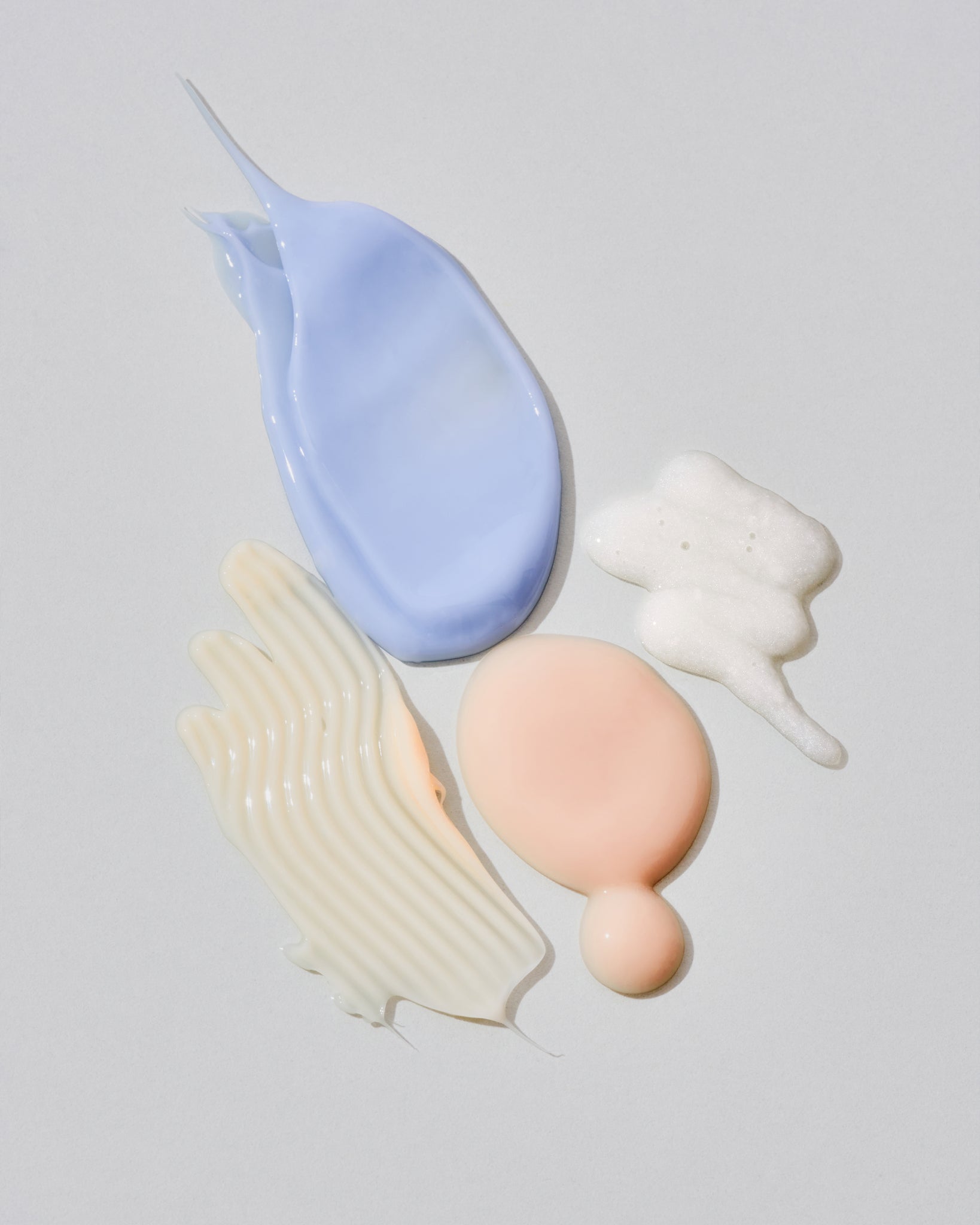 Texture close-up of MÁDARA Organic Skincare botanic activist skincare textures A0035 �swatch demonstrates consistency and finish.