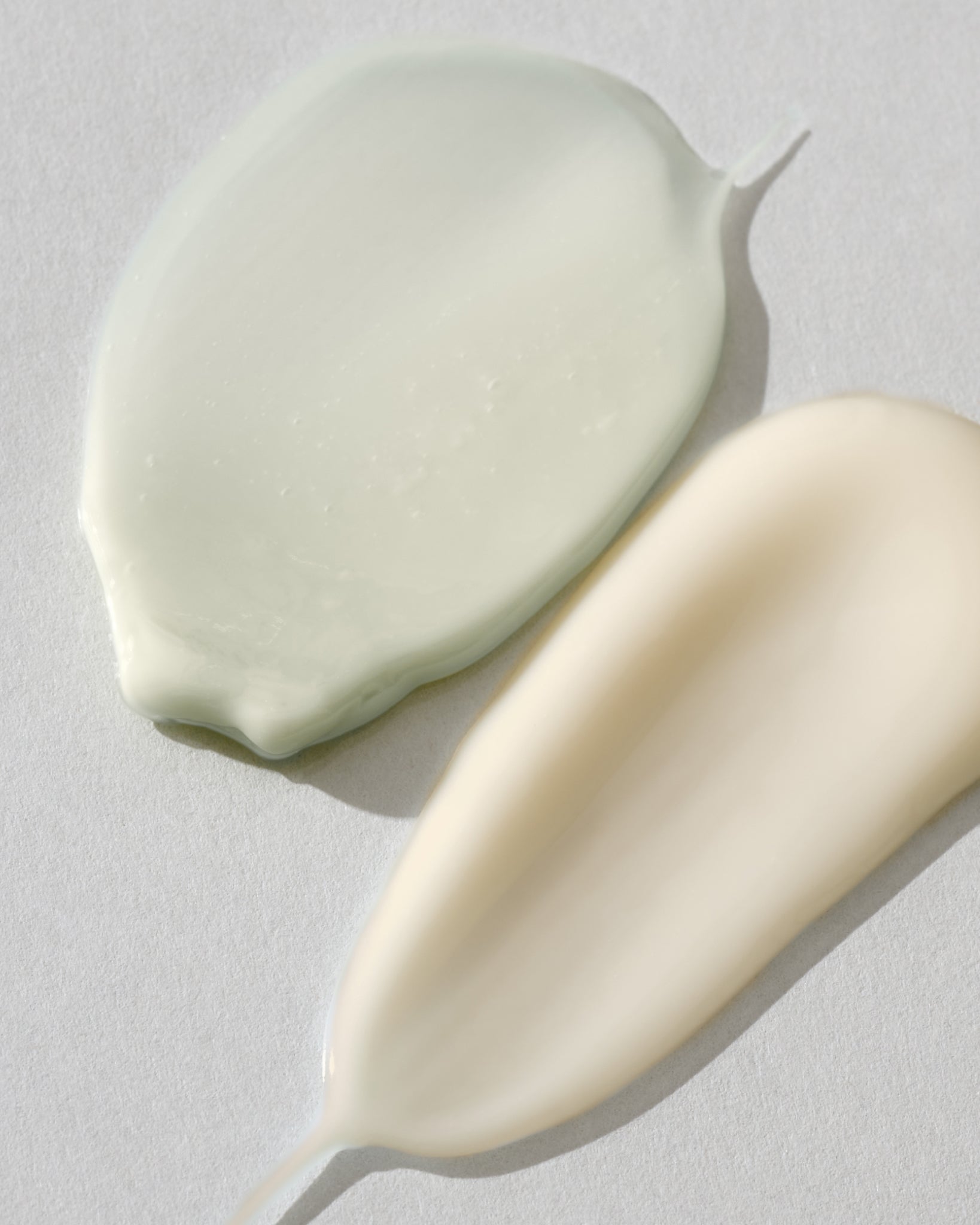 Texture close-up of MÁDARA Organic Skincare his skincare textures A0035 �swatch demonstrates consistency and finish.