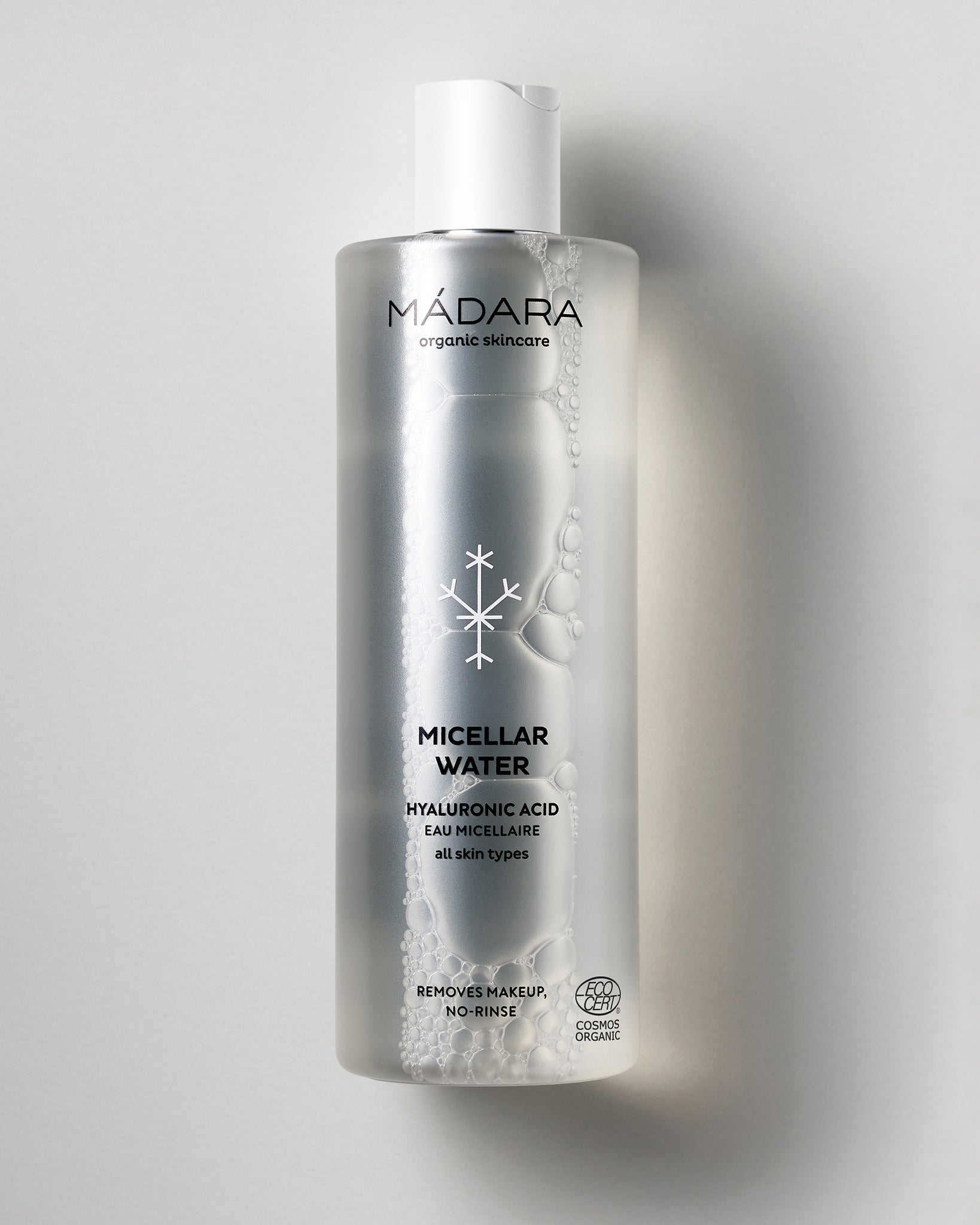 MÁDARA Organic Skincare micellar water 400ml madara A2041 product photo on plain background.